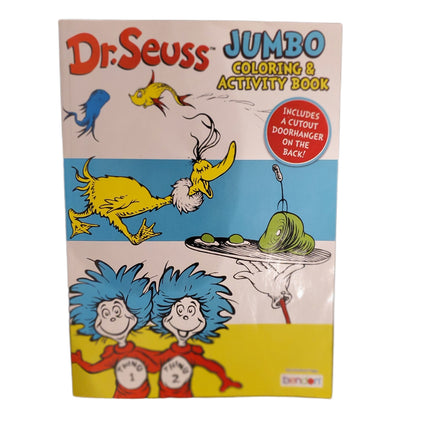 JUMBO COLORING & ACTIVITY BOOK DR. SEUSS