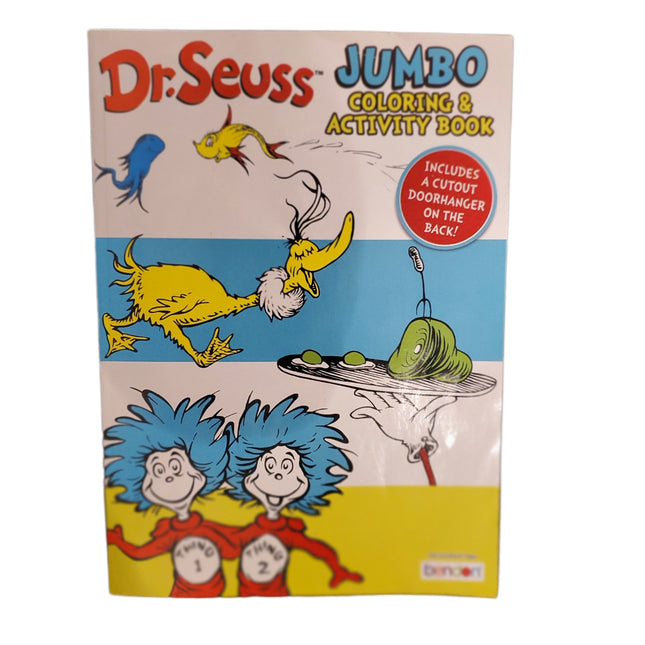 JUMBO COLORING & ACTIVITY BOOK DR. SEUSS