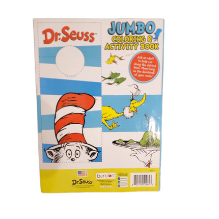 JUMBO COLORING & ACTIVITY BOOK DR. SEUSS