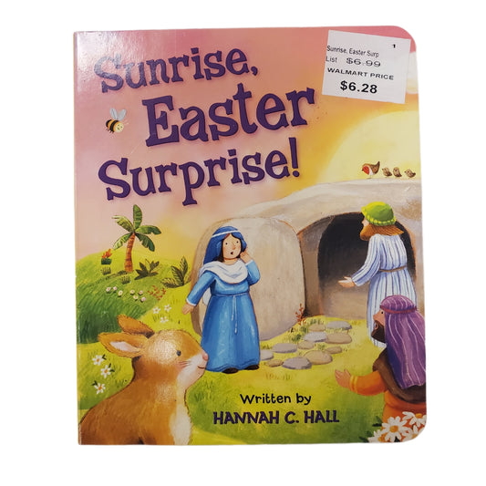 TODDLERS BOOK SUNRISE EASTER SURPRISE HANNAH C. HALL