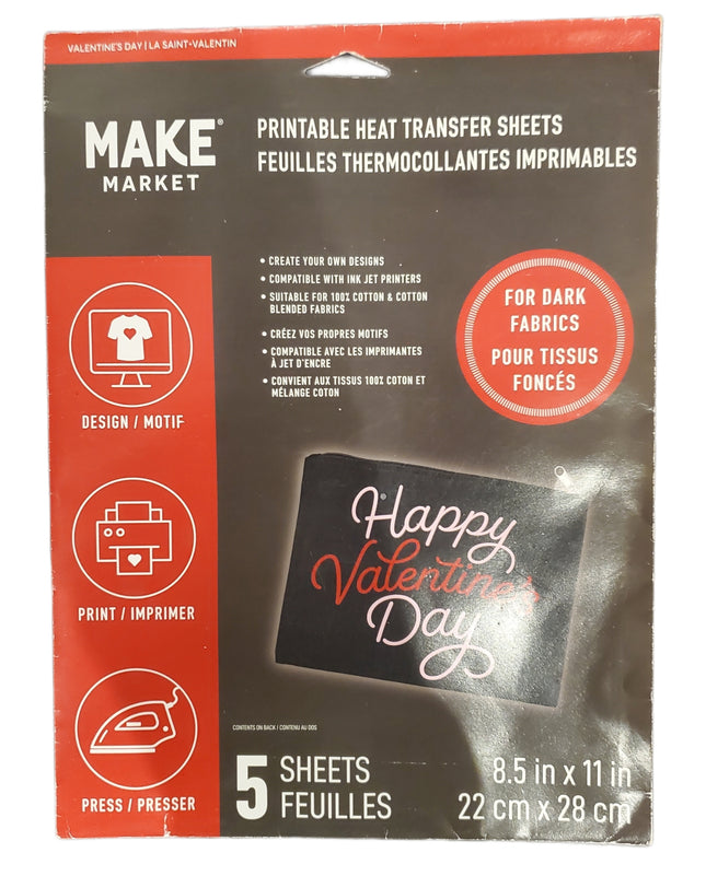 Make Market Heat Transfer Sheets 10pc – Valentine