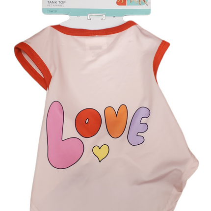 Valentine's Day Pet Tank Top - Small/Medium