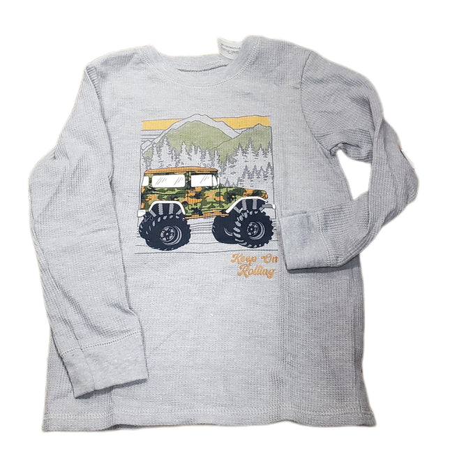 Garanimals Thermal Graphic T-Shirt for Toddlers