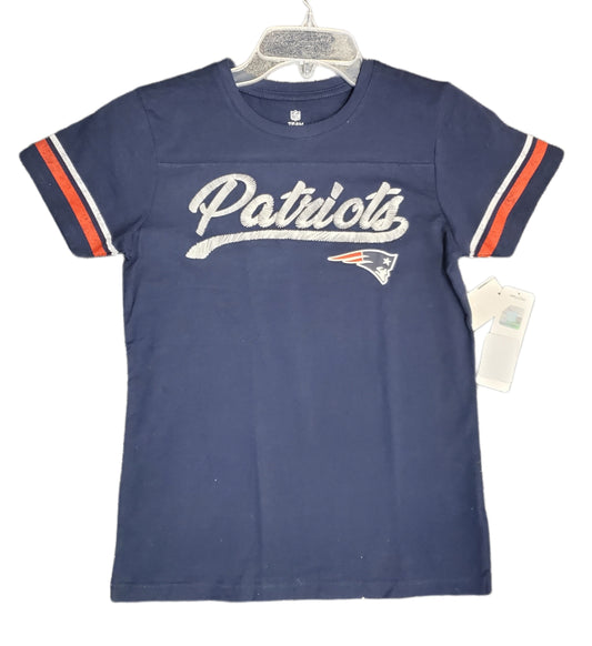 OFFICIAL NEW ENGLAND PATRIOTS FOOTBALL SHIRT YOUTH XL 14-16