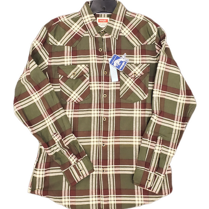 Wrangler Cloud Flannel Stretch Shirt M
