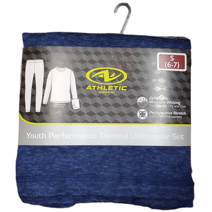 Athletic Works Youth Thermal Set Small 6-7