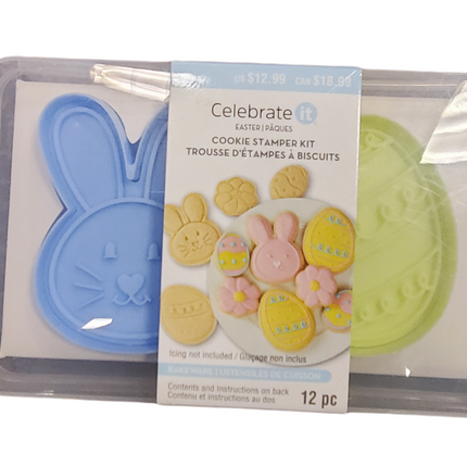 12-Pc Easter Cookie Stamper Kit by Celebrate It
