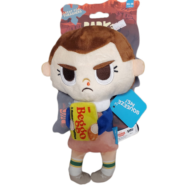 Stranger Things Eleven Bark Dog Toy with Squeaker