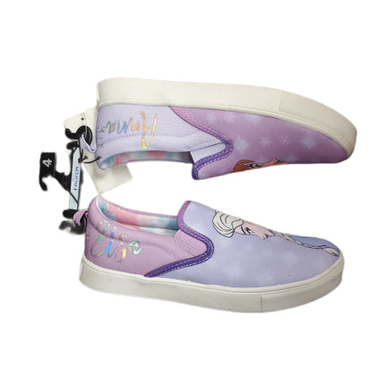 Disney Frozen Kids Slip-On Sneakers, Size 4