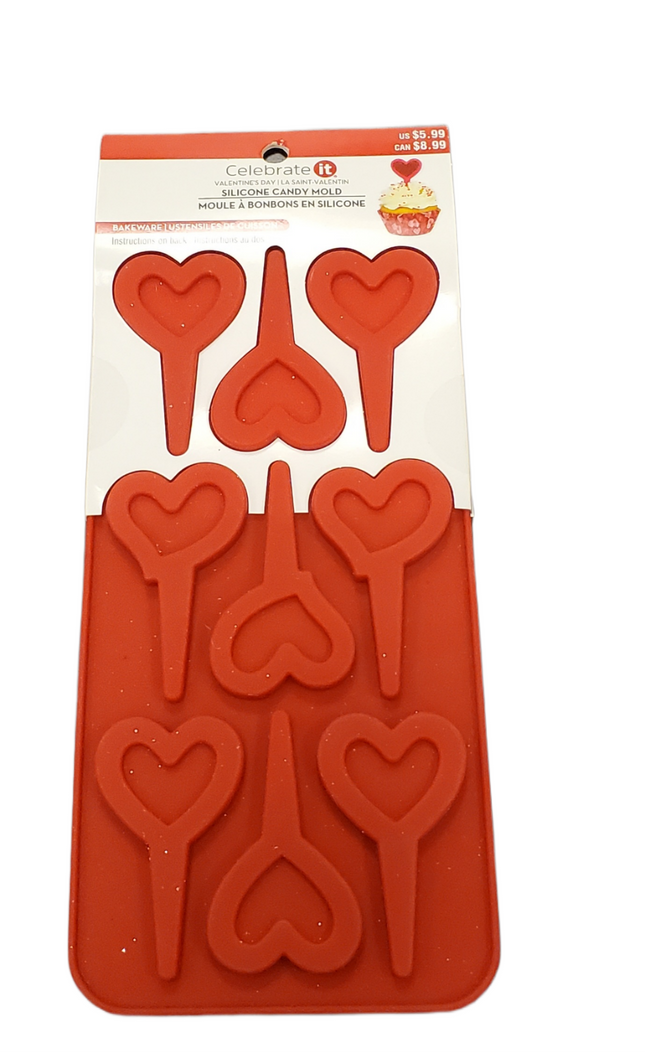 Valentine's Day Silicone Candy Mold by Celebrate It