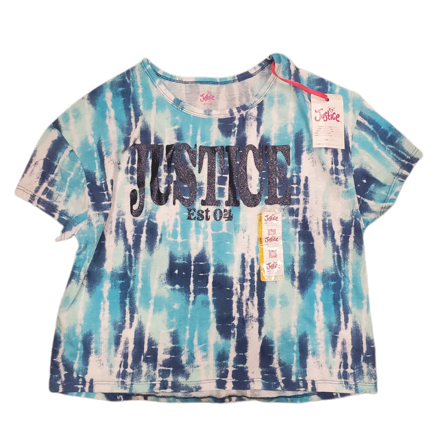 JUSTICE TOP/SHIRT SIZE L 12/14 THE HEART OF JUSTICE