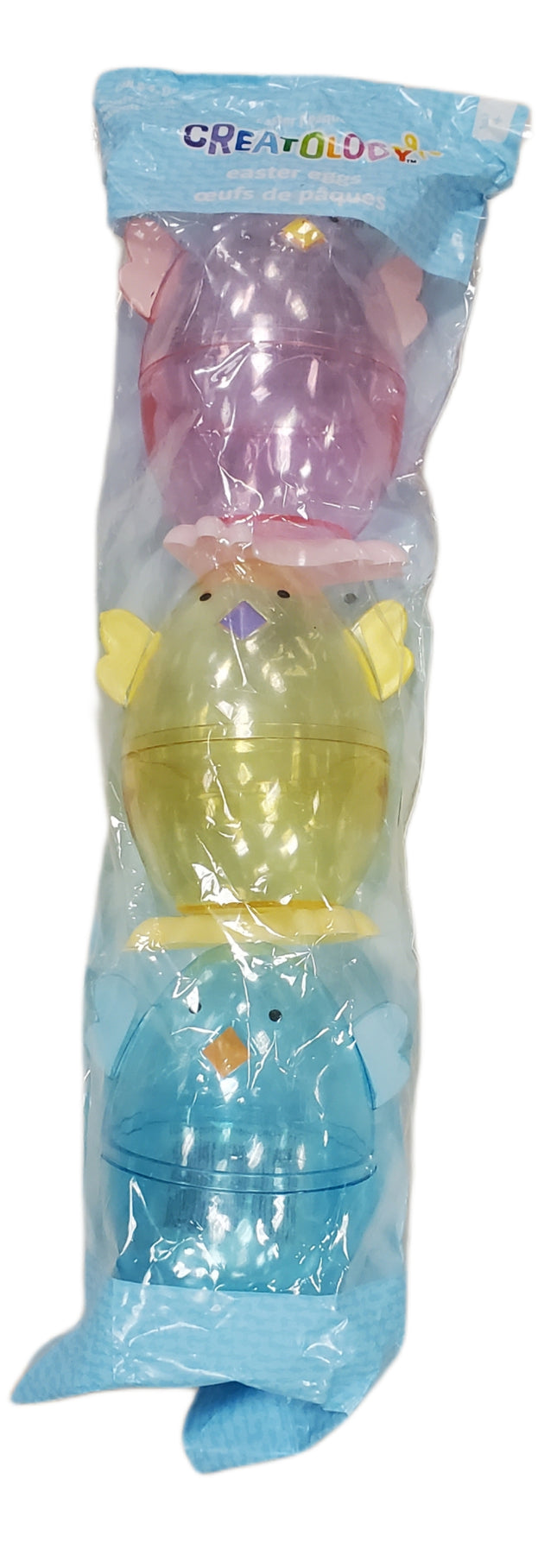 Fillable Bunny-Shaped Easter Eggs, 3-Pack by Creatology