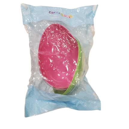 Giant 5" Fillable Easter Eggs with Clear Top, 4pc