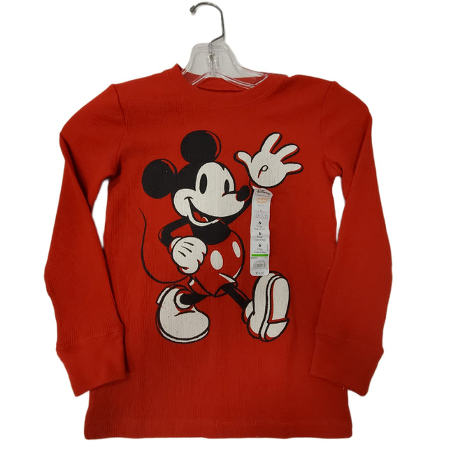 Disney Jumping Beans Thermal Long Sleeve Tee, Size 6