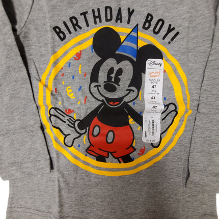 Disney Mickey Mouse Birthday Shirt 4T – Jumping Beans