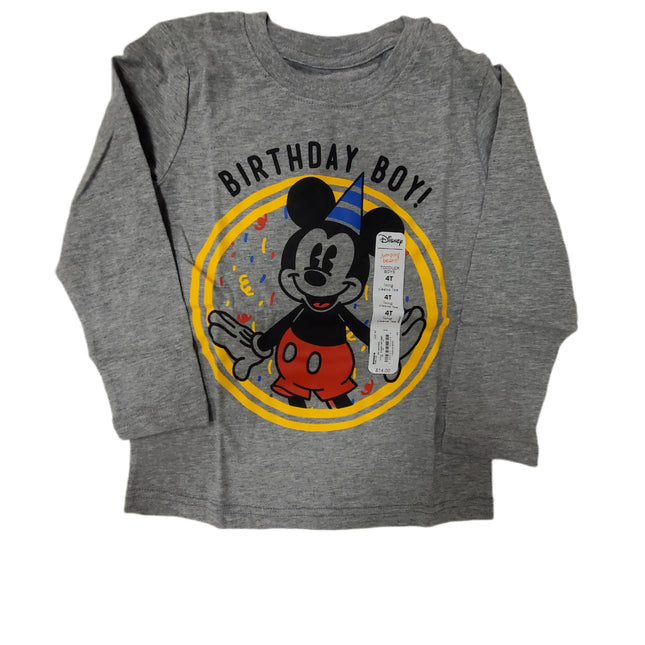 Disney Mickey Mouse Birthday Shirt 4T – Jumping Beans