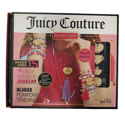 JEWELRY CRAFT KIT JUICY COUNTURE 664-pc MAKE IT REAL