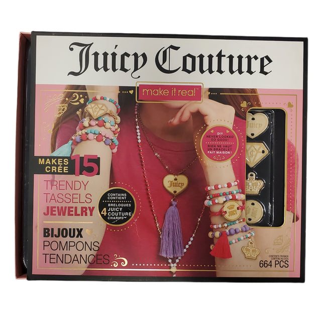 JEWELRY CRAFT KIT JUICY COUNTURE 664-pc MAKE IT REAL