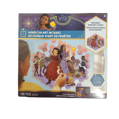 Disney Wish Window Art Mosaic Craft Kit, 106pc