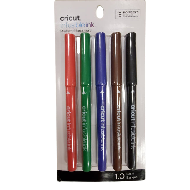 Cricut Infusible Ink Pens 1.0 Basic - 5 Pack