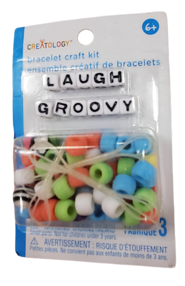 LAUGH BRACELET CRAFT KIT GROOVY CREATOLOGY 6+