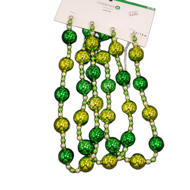 Saint Patrick's Day Plastic Garland 6Ft