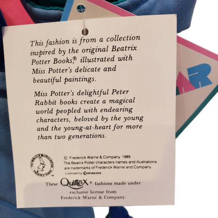 Beatrix Potter Quiltex Snow Suit 12M - Peter Rabbit