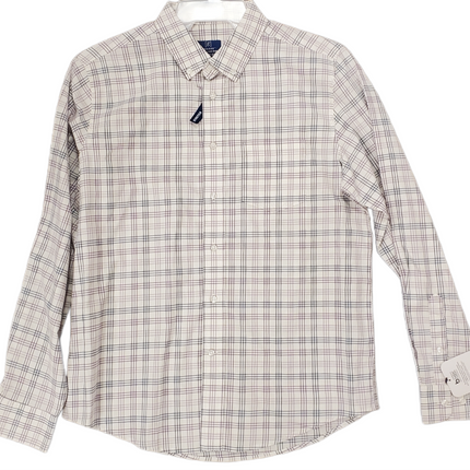Men's Button Up Dress Shirt Classic Fit George Medium
