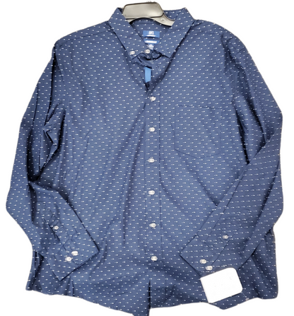 George Classic Fit Dress Shirt Blue Medium