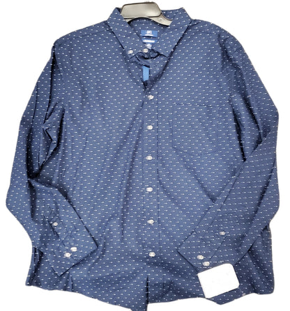 George Classic Fit Dress Shirt Blue Medium