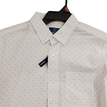 George Classic Fit Dress Shirt White 2XL