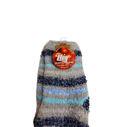 Fuzzy Shine Slipper Socks, Shoe Size 5-10