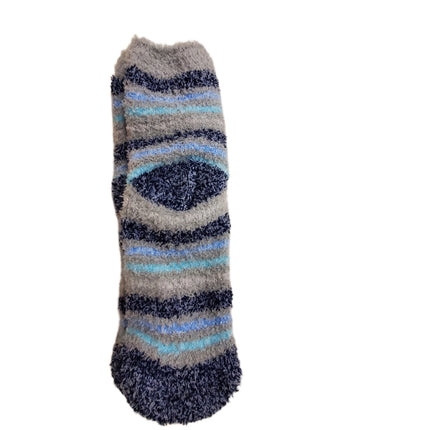 Fuzzy Shine Slipper Socks, Shoe Size 5-10