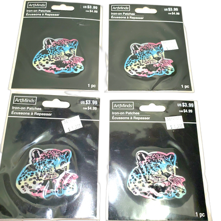 One Iron on Patch, ArtMinds, Multi-Colored Leppard
