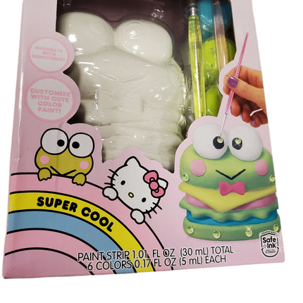 Hello Kitty and Friends "KEROPPI PAINTABLE" Craft Kit