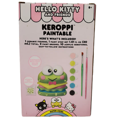 Hello Kitty and Friends "KEROPPI PAINTABLE" Craft Kit