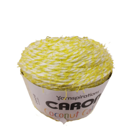 Caron Coconut Cakes Yarn 8oz 481yds – Lime White