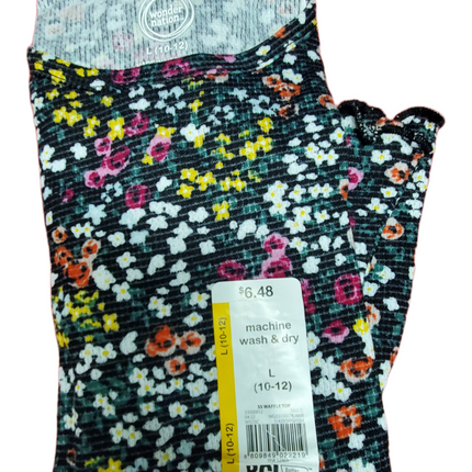 Waffle Top Girls XL 14-16 Wonder Nation