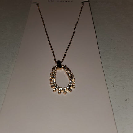 Lauren Conrad 32in Gold Teardrop Pendant Necklace