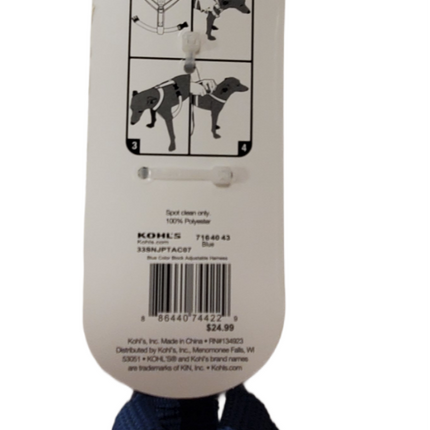 Dog Harness Medium Sonoma 100% Polyester