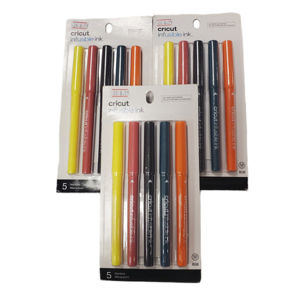 Cricut Infusible Ink Pens 1.0, Pack of 5