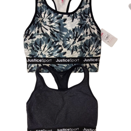 Set of 2 Sports Bras Justice Size 34