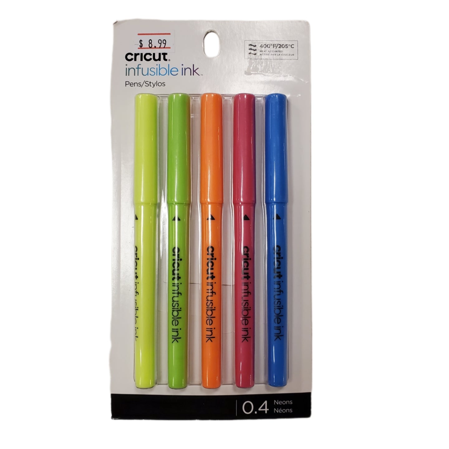 Cricut Neon Infusible Ink Markers - .0.4 Neon 5 pack