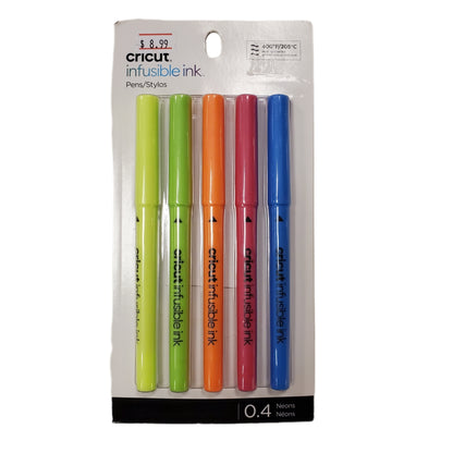 Cricut Neon Infusible Ink Markers - .0.4 Neon 5 pack