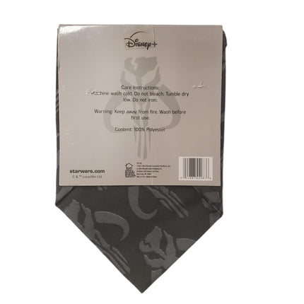 Star Wars Mandalorian Black Pet Bandanas 2 Pack