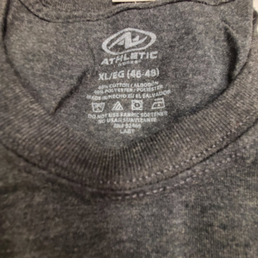 XL 46-48 Crew Neck Short Sleeve T-Shirt Athletic Works
