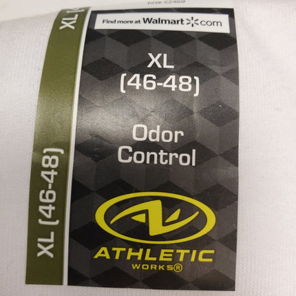 XL 46-48 Crew Neck Short Sleeve T-Shirt Athletic Works