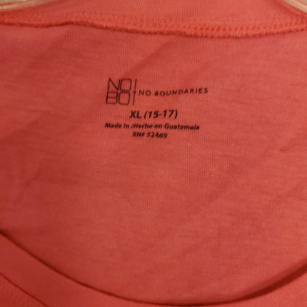 Short Sleeve T-Shirt No Boundaries L (11-13)