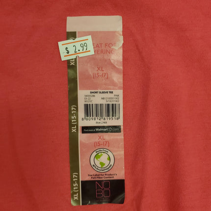 Short Sleeve T-Shirt No Boundaries L (11-13)