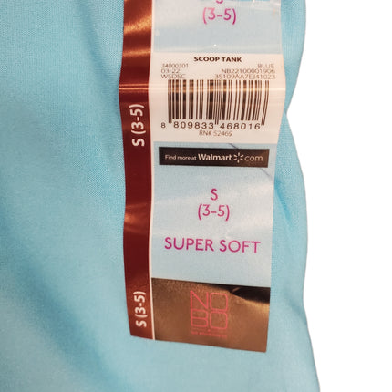Scoop Tank-Top No Boundaries S {3-5} Super Soft